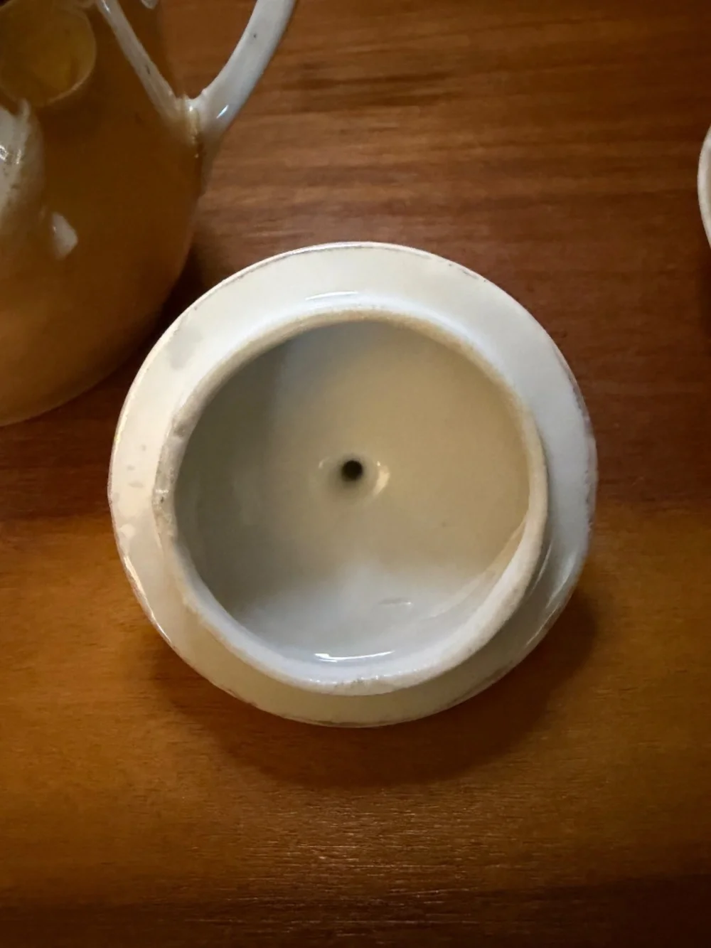 Vintage (1921-41) Japanese Lusterware Porcelain Sugar Bowl with 2 Cups & Saucers